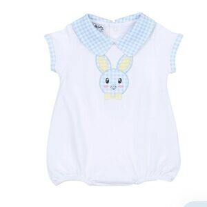 NWT Magnolia Baby Easter Bunny Bubble Appliqué